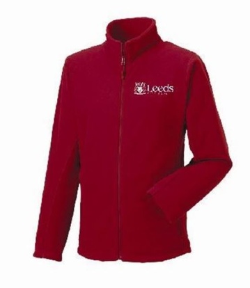 LEEDS CITY COUNCIL MEN'S FULL ZIP FLEECE - RECREATION ASSISTANT